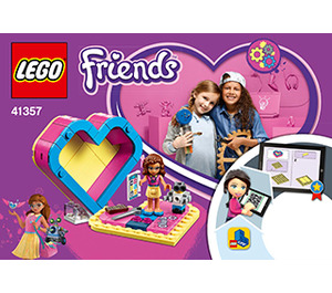 LEGO Olivia's Heart Box 41357 Instrukce