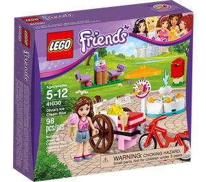 LEGO Olivia's Crème glacée Bike 41030 Packaging