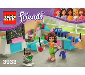 LEGO Olivia's Invention Workshop Set 3933 Instructions