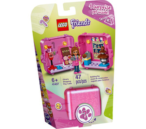 LEGO Olivia's Shopping Play Cube Set 41407 Packaging