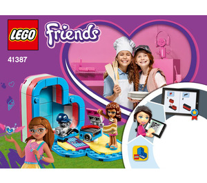 LEGO Olivia's Summer Hart Doos 41387 Instructions