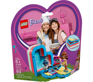 LEGO Olivia's Summer Hart Doos 41387 Packaging