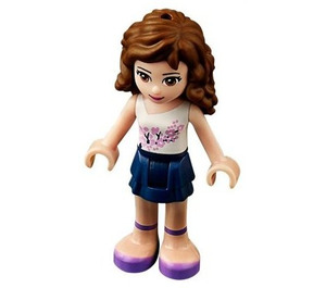 LEGO Olivia met Kers Blossom Top Minifiguur