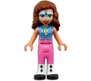 LEGO Olivia mit Gesichtsbemalung Minifigur