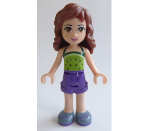 LEGO Olivia met Groen Strappy Top Minifiguur