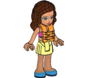 LEGO Olivia with Life Vest Minifigure