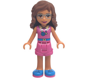 LEGO Olivia mit Rosa oben und Rock Minifigur