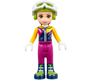 LEGO Olivia met Skiing Kleding Minifiguur