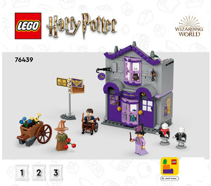 LEGO Ollivanders & Madam Malkin's Robes 76439 Instrukce