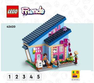 LEGO Olly and Paisley's Family Houses 42620 Інструкції