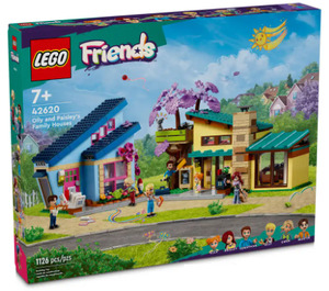 LEGO Olly en Paisley's Family Houses 42620 Packaging