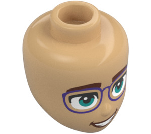 LEGO Olly Minidoll Head (92198 / 101245)