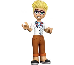 LEGO Olly s Tmavě oranžová Kalhoty Minifigurka