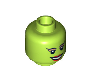 LEGO Oola Head (Safety Stud) (3626 / 10786)