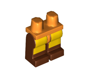 LEGO Orange Aang Minifigure Hips and Legs (3815 / 56495)