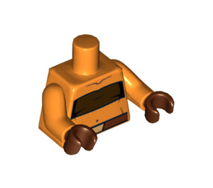 LEGO Orange Ahsoka Torso (973 / 76382)