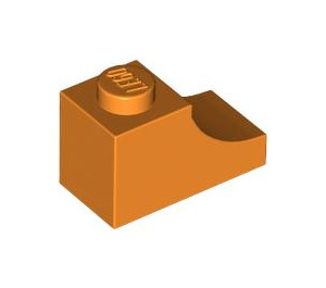 LEGO Orange Bogen 1 x 2 Invertiert (78666)