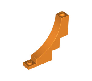 LEGO Orange Arch 1 x 5 x 4 Inverted (4294 / 30099)