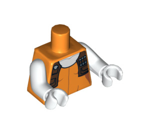 LEGO Orange Aurra Sing Torse (76382 / 88585)