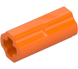 LEGO Orange Achse Verbinder (Glatt mit 'x' Loch) (59443)