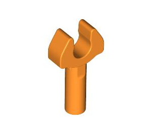 LEGO Orange Barre 1 avec Agrafe (sans espace dans le clip) (3484 / 48729)