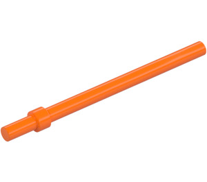 LEGO Orange Bar 6 with Thick Stop (28921 / 63965)