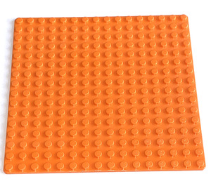 LEGO Orange Baseplate 16 x 16 (6098 / 57916)