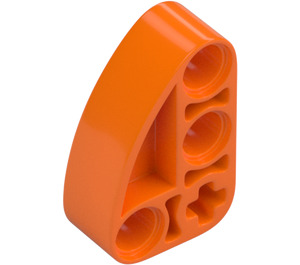 LEGO Orange Beam 1 x 2 x 3 Bent 90 Degrees Quarter Ellipse (71708)