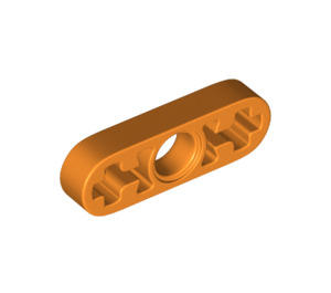 LEGO Orange Beam 3 x 0.5 Thin with Axle Holes (6632 / 65123)