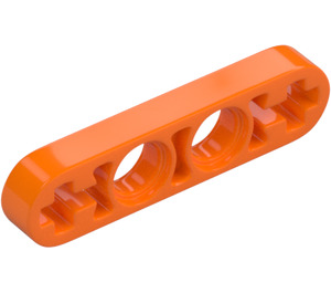 LEGO Orange Beam 4 x 0.5 Thin with Axle Holes (32449 / 63782)