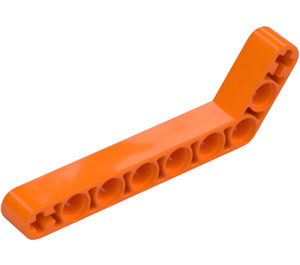 LEGO Orange Balken Gebogen 53 Grad, 3 und 7 Löcher (32271 / 42160)