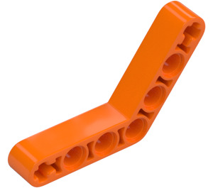 LEGO Orange Balken Gebogen 53 Grad, 4 und 4 Löcher (32348 / 42165)