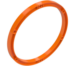 LEGO Orange Faisceau Cercle 15 x 15 (3250)