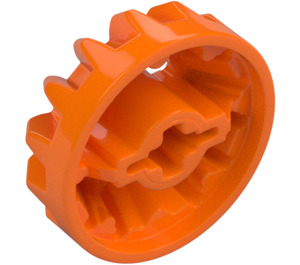 LEGO Orange Bevel Gear Half with 14 Teeth (69762)