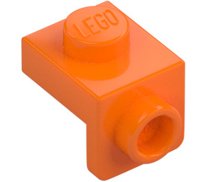 LEGO orange Beslag 1 x 1 med 1 x 1 Plade ned (36841)