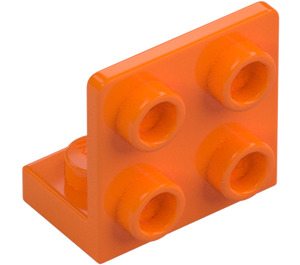 LEGO Oranje Beugel 1 x 2 - 2 x 2 Omhoog (99207)