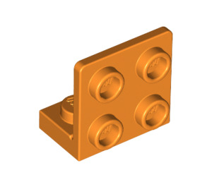 LEGO Oranje Beugel 1 x 2 - 2 x 2 Omhoog (99207)