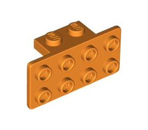 LEGO Orange Halterung 1 x 2 - 2 x 4 (21731 / 93274)