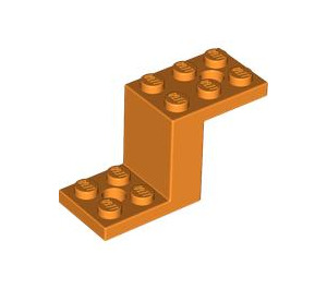 LEGO Oranje Beugel 2 x 5 x 2.3 en Inside Stud Holder (28964 / 76766)