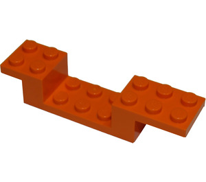 LEGO Orange Bracket 8 x 2 x 1.3 (4732)