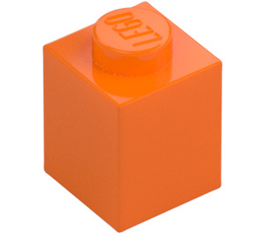 LEGO Oranje Steen 1 x 1 (3005 / 30071)