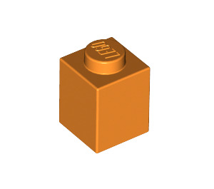 LEGO Oranje Steen 1 x 1 (3005 / 30071)