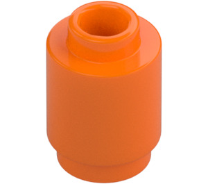 LEGO Naranja Ladrillo 1 x 1 Circular con espiga abierta (3062 / 35390)