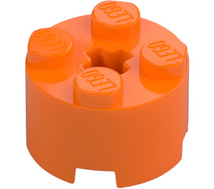 LEGO Orange Brick 2 x 2 Round (3941 / 6143)