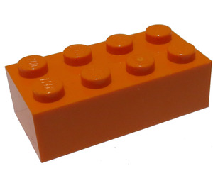 LEGO Orange Brick 2 x 4 (3001 / 72841)