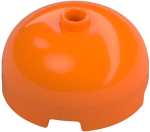 LEGO Arancione Mattoncino 3 x 3 Rotondo Dome (49308)