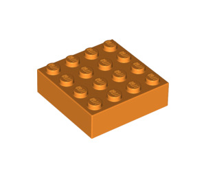 LEGO Orange Brique 4 x 4 avec Aimant (49555)