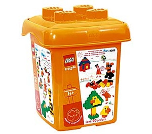 LEGO Orange Seau XL 4089