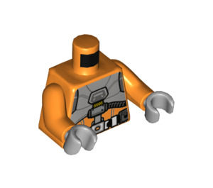 LEGO Orange Buzz Lightyear in Spacesuit Minifig Torso (973 / 76382)