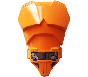 LEGO Orange Chest avec Vest et Courroie avec Courroie Autocollant (21561)